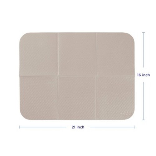 Ubbi Standalone Changing Mat - Taupe