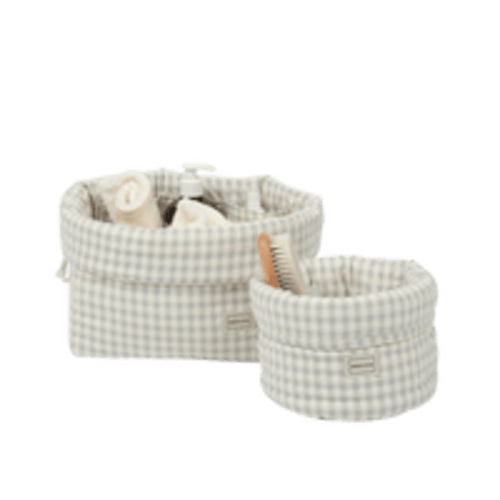 Organizer Changing Pad Pack Vichy Blue · Minicoton