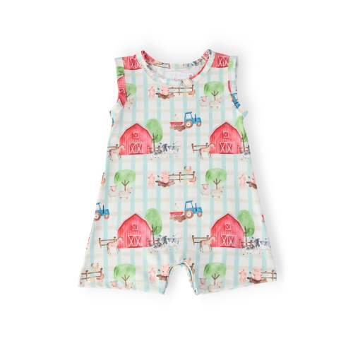 Farm Animals Shorty One-Piece