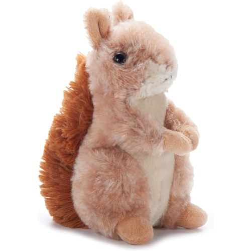 The Petting Zoo Brown Squirrel Stuffed Animal Plushie, Gifts for Kids, Wild Onez Babiez Wildlife Animals, Squirrel Plush Toy 6 inches