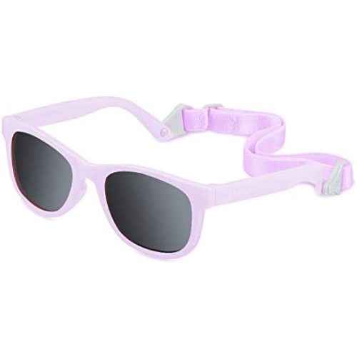 Baby Sunglasses - 100% UV Proof Sunglasses for Baby, Toddler, Kids - Ages 0-2 Years - Case and Pouch included