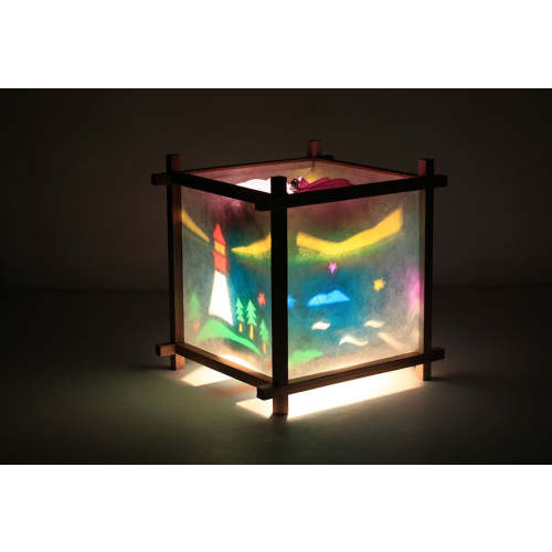 Lighthouse Rotating Kids Nightstand Lamp | Magic Lamp