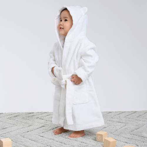 Essentials White Bathrobe