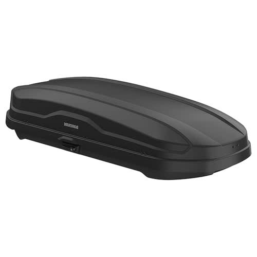 Yakima SkyBox NX 16 LG Rooftop Cargo Carrier, Hard Top Shell Box with SKS Lock, Fits Streamline Crossbars, 16 Cubic Feet, Black - Car and SUV Roof Storage for Luggage and Travel Accessories