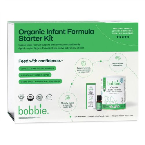 Bobbie Organic Infant Formula Starter Kit