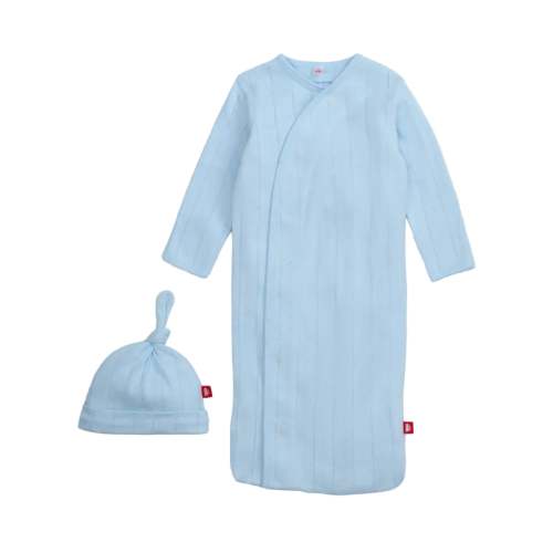 Magnetic Gown & Hat Set- Blue Love Lines