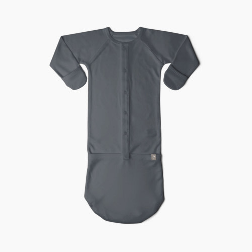 Goumi Kids 24hr Convertible Sleeper Baby Gown - Midnight, 0-3 M
