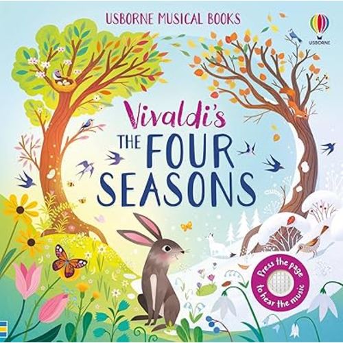 Four Seasons: An Enchanting and Interactive Classical Musical Book for Kids Featuring Music by Vivaldi - An Easter and Springtime Book