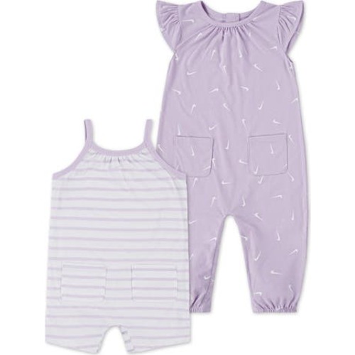 Essentials 2-Pack Assorted Rompers, 6M