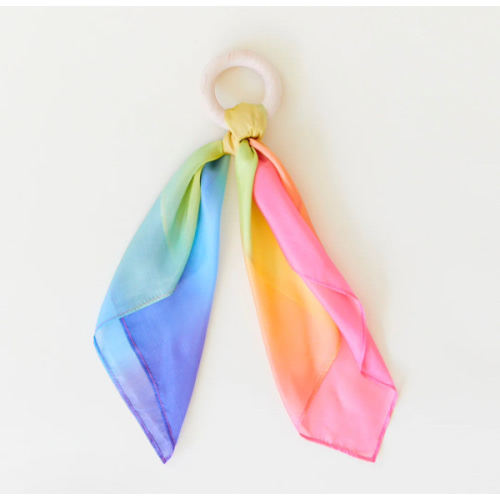Rainbow Baby Teethers – Sarah's Silks