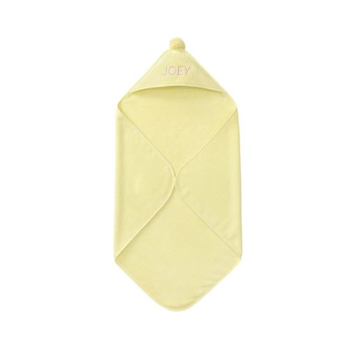 Super Soft Pom Pom Baby Hooded Towel | Pottery Barn Kids