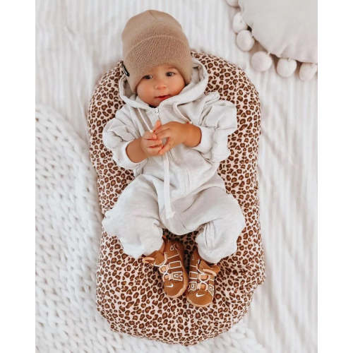 Solid color zip-up jumpsuit