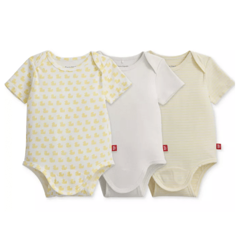 Baby Cotton Bodysuits, 3 Pack 6-9 months