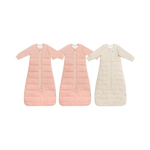 Sleep Bag Bundle | 2.5 TOG | 3.5 TOG | Rose Pebbles | Oatmeal Moon