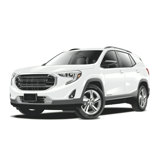 GMC Terrain 2nd Gen Car Window Sun Shades (2018 to 2024)*