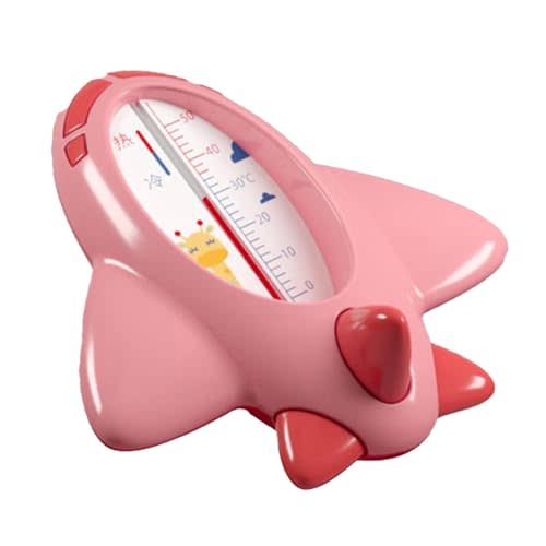 Baby Bath Thermometer, Infant Bath Thermometer Airplane Shape Lovely Multifunctional Infant Water Temperature Thermometer ()