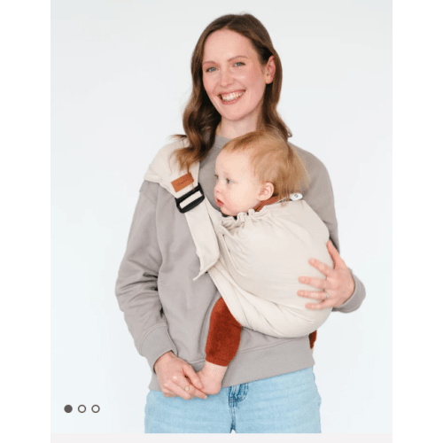 Qookie Go - Hip Carrier - Cream