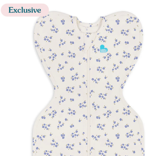 Swaddle Up™ 1.0 TOG Cotton Jacaranda Meadow