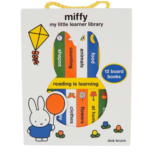 Miffy: My Little Learner Library - My First Library 12 Book Set Miffy Board Book