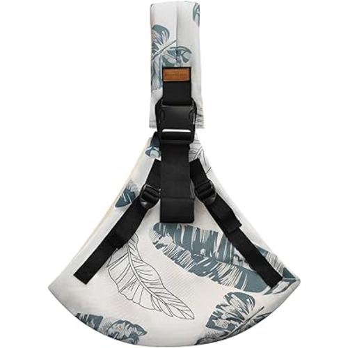 Baby Sling Carrier 2025 Baby Carrier Newborn to Toddler Sling Lightweight Baby Carrier Sling with Adjustable Straps Toddler Carrier Wrap for 10-30 lbs(Leaf)