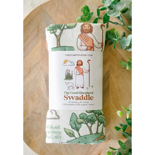 The Good Shepherd Muslin Swaddle