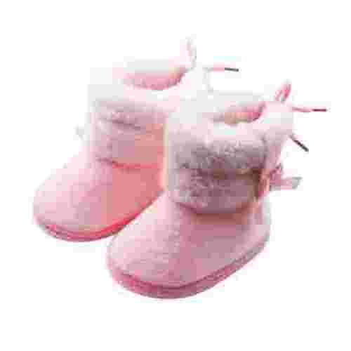 Shldybc Christmas Infant Babys Boys Girls Cozy Fleece Booties Winter Newborn Non Slip Soft Sole Shoes Winter Socks Toddler First Walkers Warm Shoes Merry Christmas!