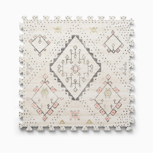 House of Noa Little Nomad Play Mat | Ula - Oat, 8X10