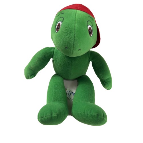 VTG Franklin Turtle Plush Talking Stuffed Toy 14" 1986 Kidpower Nelvana WORKS