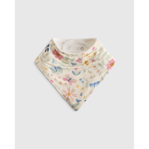 Baby Bamboo Bib in Wildflower Dreams