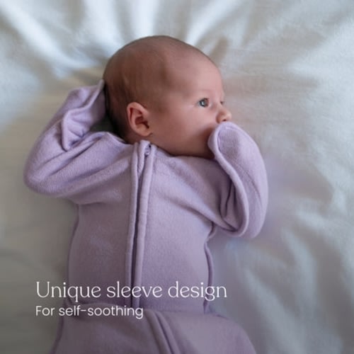 HALO SleepSack Swaddle Stretch – Lavender | Newborn Swaddle