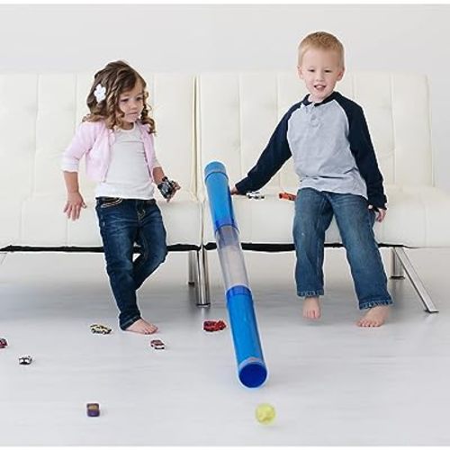 Tot Tube - Toy Car and Ball Tunnel Ramp Race Track