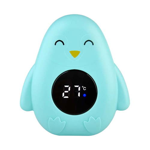 Mgaxud Baby Bath Thermometer - Digital Penguin-Shaped Bath Temperature Monitor with LED Display, Suitable for Babies Aged 0-6 Years, Ensures Safe and Comfortable Bathing Experience