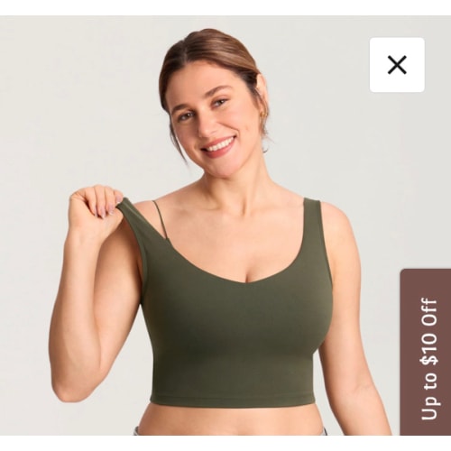 Natrelax® Nursing Crop Tank Top