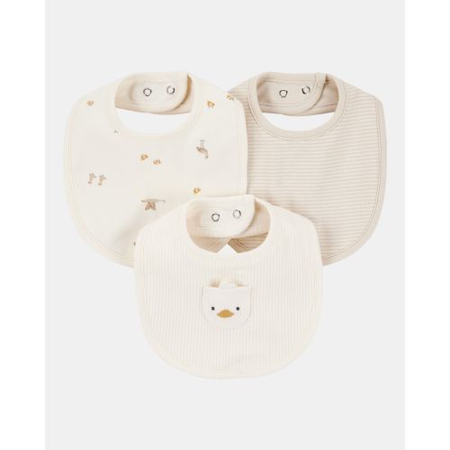 Baby 3-Pack Duck Bibs