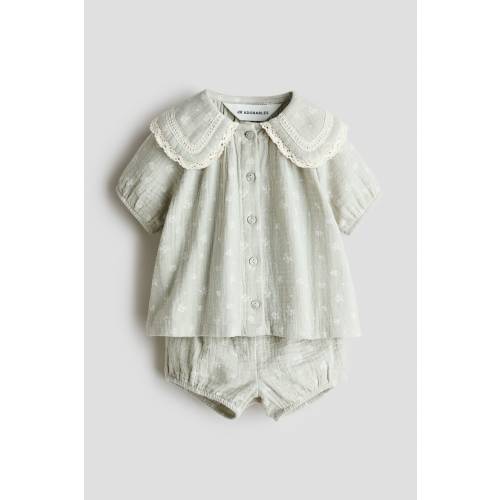 2-PIECE COTTON MUSLIN SET