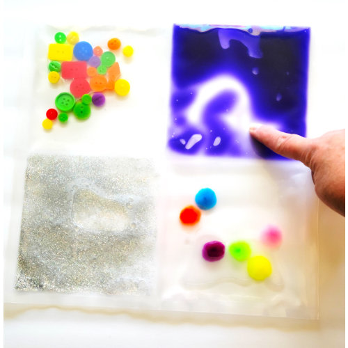 Sensory Play Mat, 4 in 1 XL Squish Panel