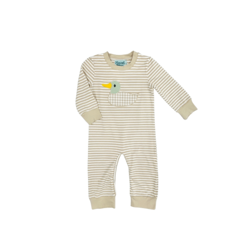 Mallard Gingham Applique Romper – Delta Darlings