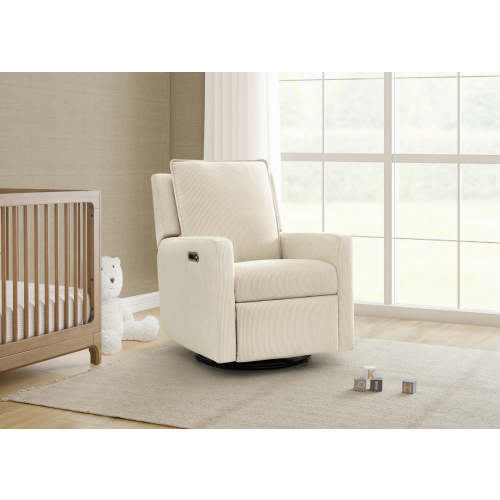babyGap Harlowe Power Recliner and Swivel Glider with USB-A and Type-C | Delta Children