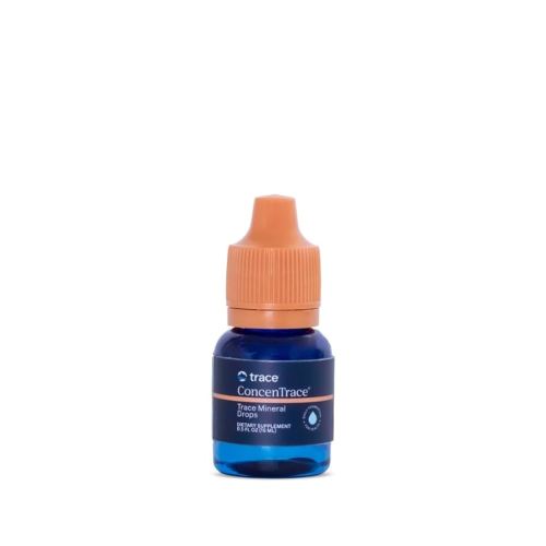 Trace Minerals ConcenTrace Trace Mineral Drops - Liquid Supplement for Bone & Joint Support - Aids Hydration & Electrolyte Restoration - Unflavored, 0.5 fl oz (6 Servings)