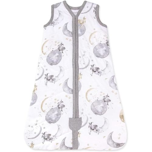 Burt's Bees Baby Beekeeper Wearable Blanket, Organic Cotton Swaddle 0.5 or 1.5 TOG, Newborn Essentials Shower Gift