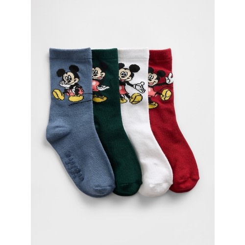 Gap × Disney Baby & Toddler Crew Socks (4-Pack)
