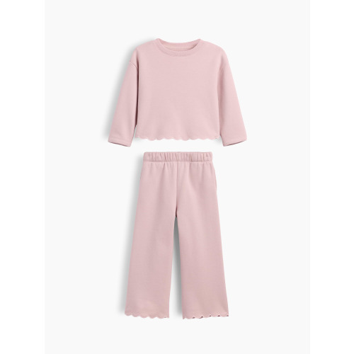 Baby & Toddler VintageSoft Scalloped Sweat Set