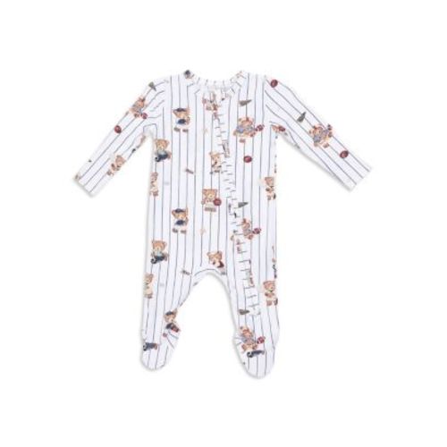 Boys' Mixed Sports Bears Two Way Zipper Footie - Baby