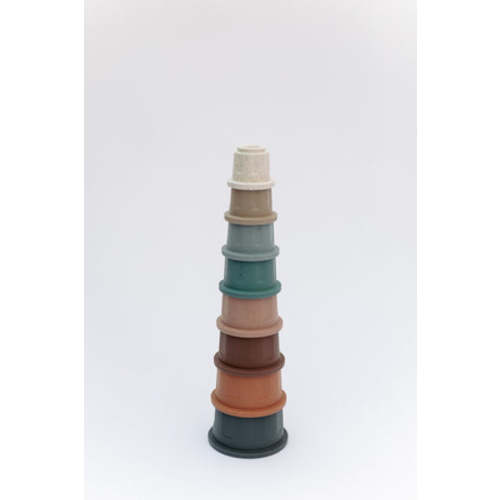 Silicone Stacking Cups