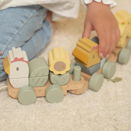 Little Dutch Stacking Train | Little Farm Chicken
