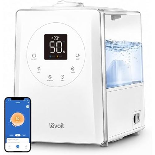 Levoit LV600S Smart Warm&Cool Mist Humidifiers for Home Bedroom Large Room