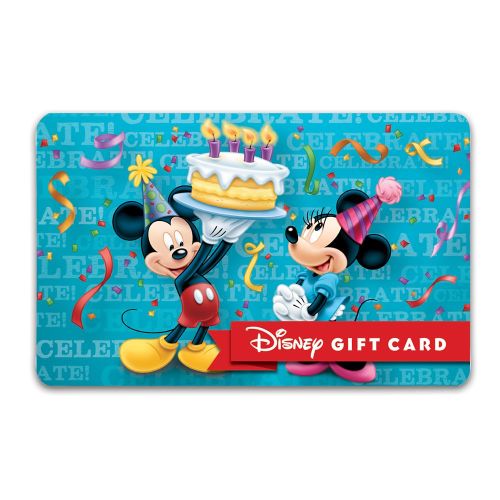 Physical Disney Gift Card – Birthday Wishes | Disney Store