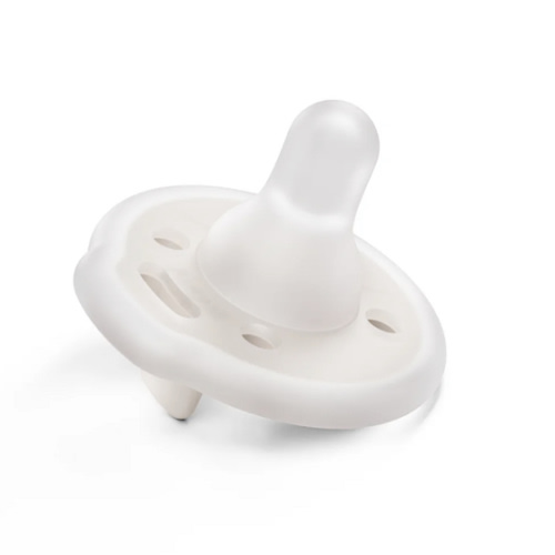 babypace breast-like pacifier 0-12 mo single - pearl | mōmi