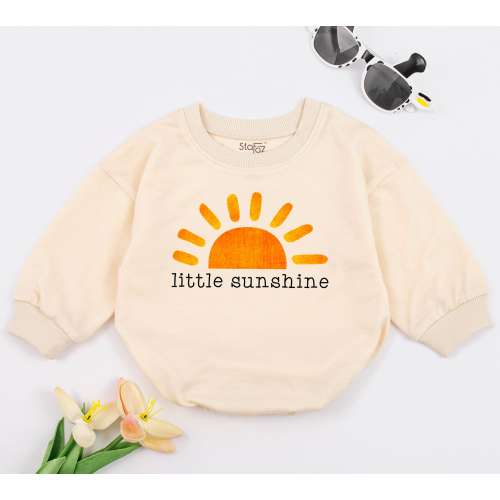 Little Sunshine Baby Romper, Sun Baby Bodysuit, Gender Neutral Baby Clothes, Unisex Baby Bodysuit, Boho Clothes, Hipster Baby, Baby Shower
