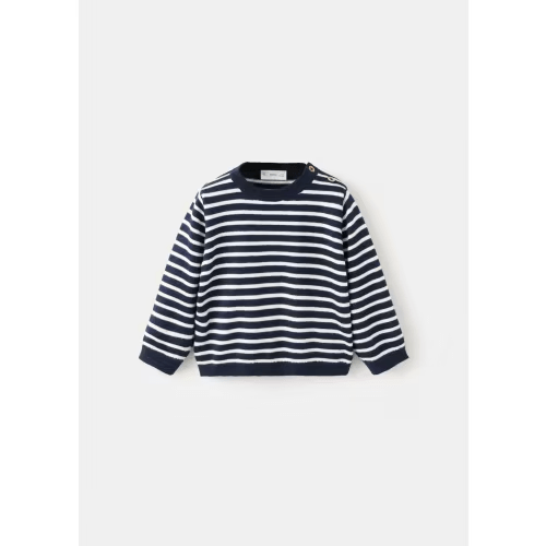 Knit striped sweater - Kids | MANGO USA